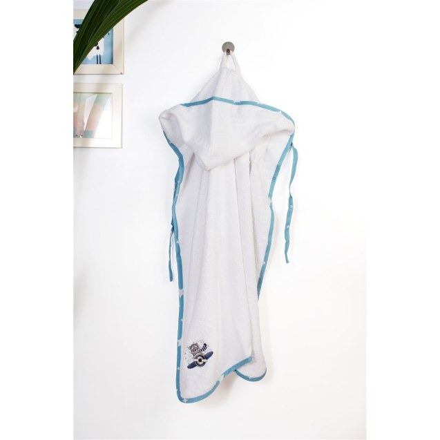 Βρεφική Κάπα Dimcol Aviator 184 75X85 White-Sky...