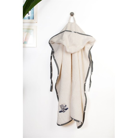 Βρεφική Κάπα Dimcol Aviator 185 75X85 Ecru-Grey