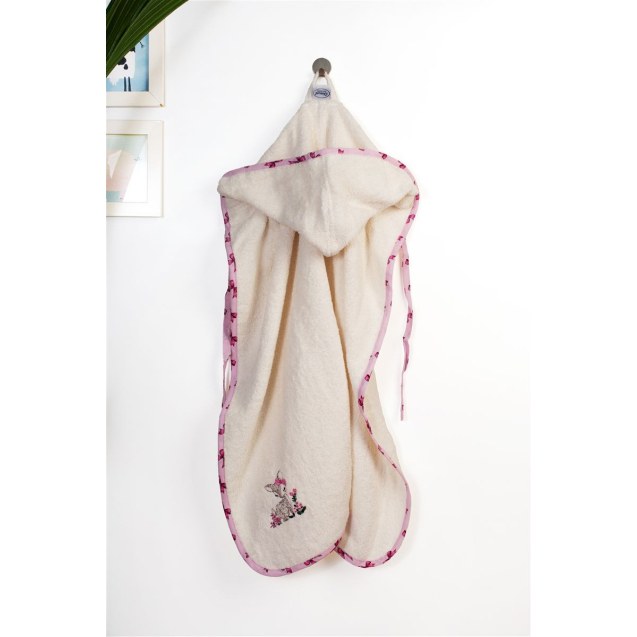 Βρεφική Κάπα Dimcol Deer 198 75X85 Ecru-Pink