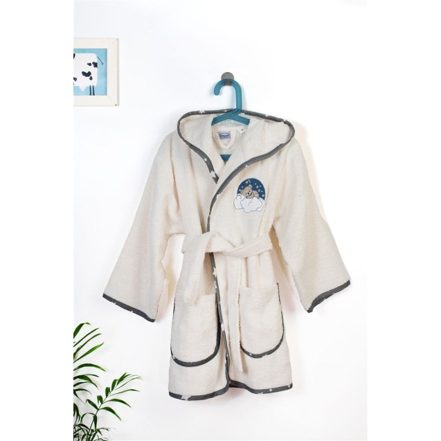 Μπουρνούζι Με Κέντημα Dimcol Cloudy Bear 177...