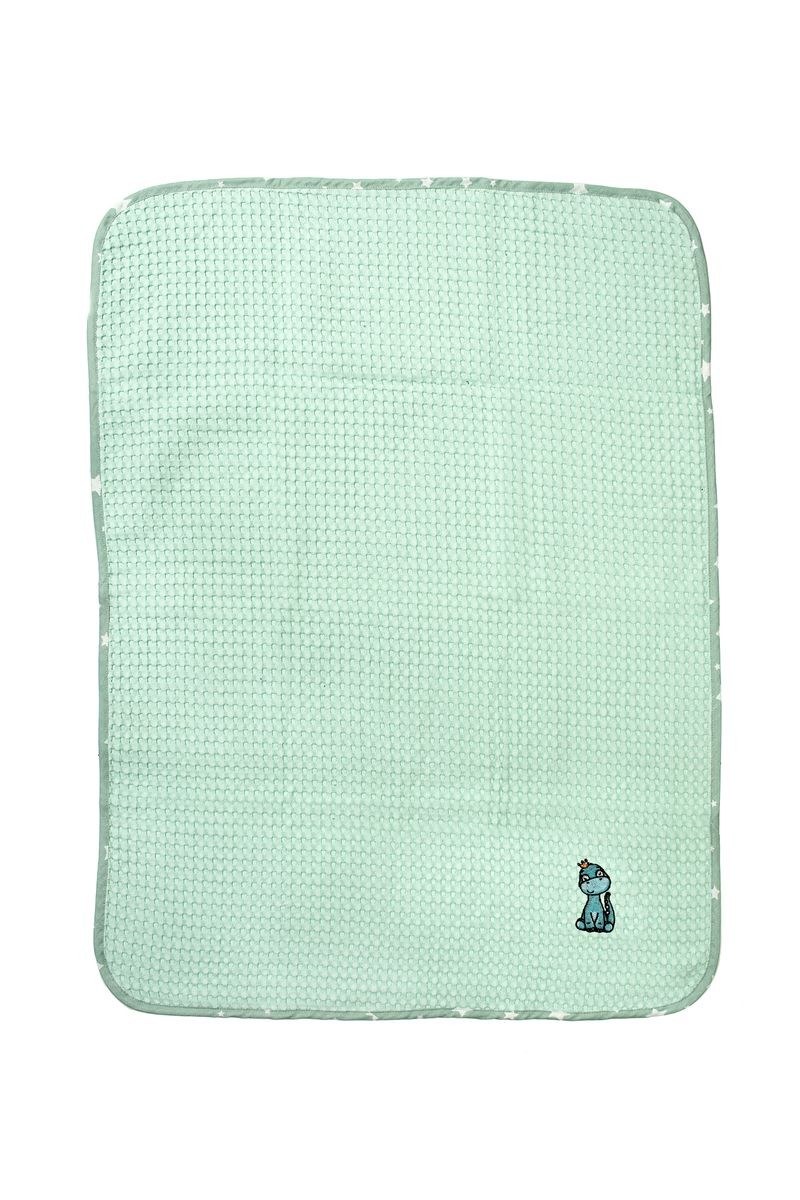 Κουβέρτα Πικέ Αγκαλιάς Dimcol Dinosaur 182 80X110 Mint