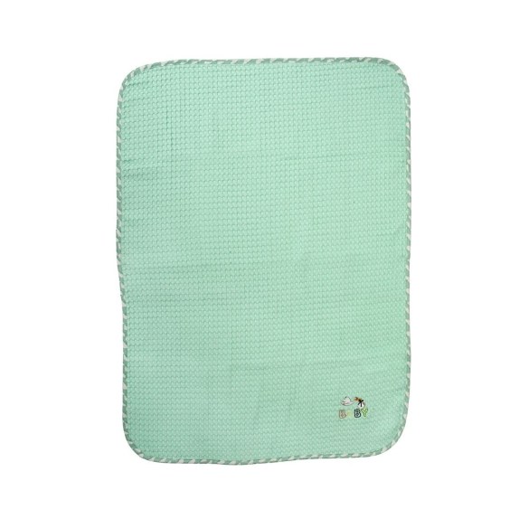 Κουβέρτα Πικέ Αγκαλιάς Dimcol Stork 195 80X110 Mint