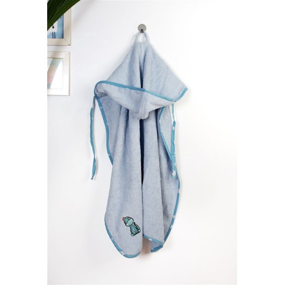 Βρεφική Κάπα Dimcol Dinosaur 179 75X85 Sky Blue