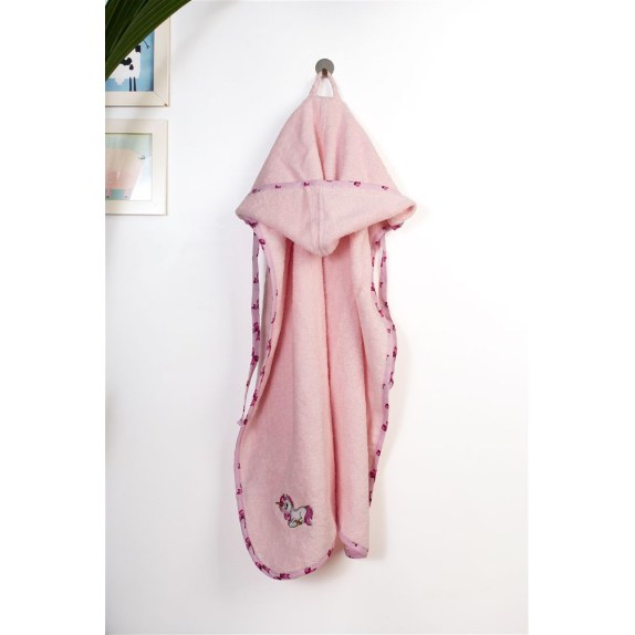 Βρεφική Κάπα Dimcol Unicorn 187 75X85 Pink
