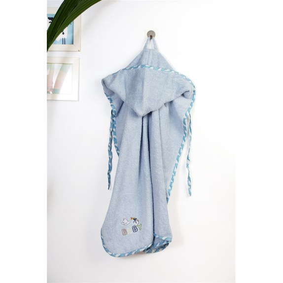 Βρεφική Κάπα Dimcol Stork 191 75X85 Sky Blue