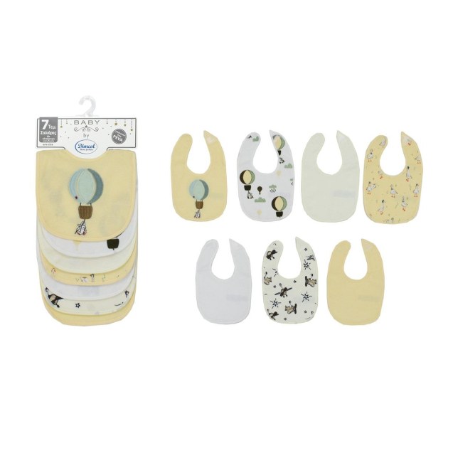 Σαλιάρα με Velcro Dimcol με Αδιάβροχη Επένδυση...