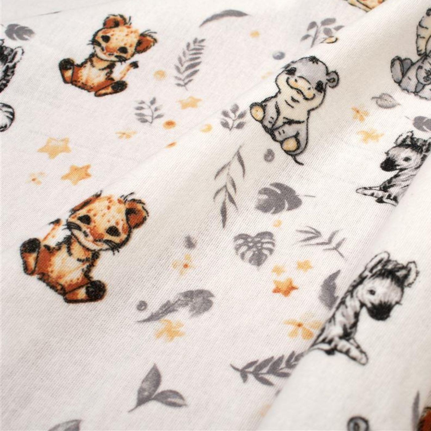 Σεντόνι Λίκνου Φανελένιο Dimcol Savanna 36 80X110 White