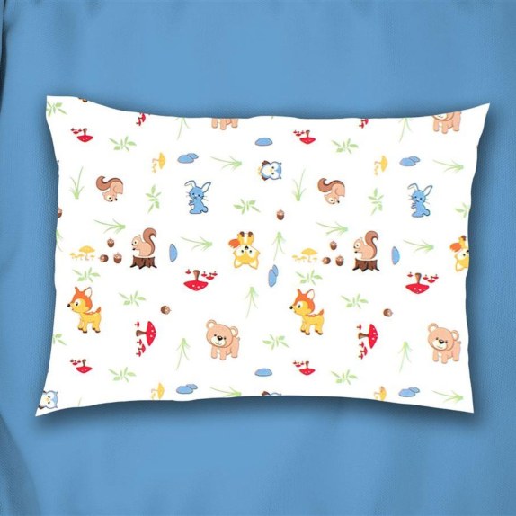 Βρεφική Μαξιλαροθήκη Dimcol Forest Animals 070 35X45...