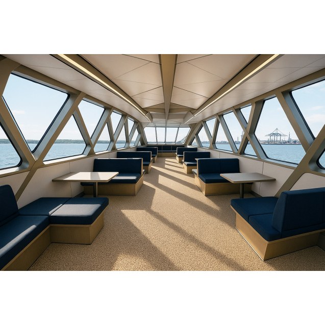 Πλαστικο Δαπεδο Spaghetti 12Mm Beige 1.22M Newplan