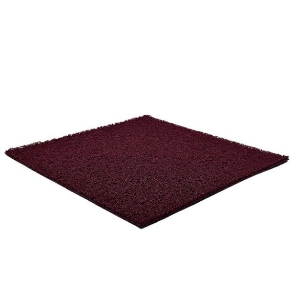 Πλαστικο Δαπεδο Spaghetti 12Mm Dark Burgundy 1.22M Newplan