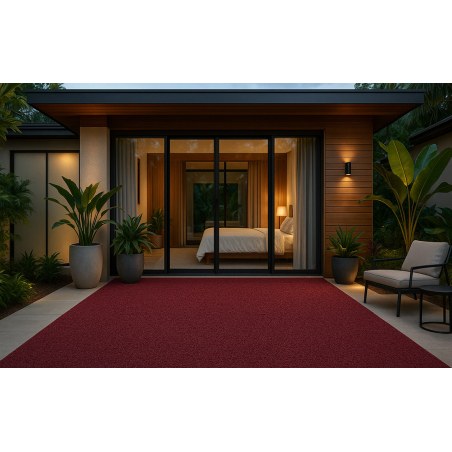 Πλαστικο Δαπεδο Spaghetti 12Mm Dark Burgundy 1.22M Newplan