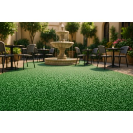 Πλαστικο Δαπεδο Spaghetti 12Mm Green 1.22M Newplan