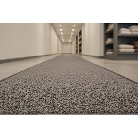 Πλαστικο Δαπεδο Spaghetti 12Mm L.Grey 1.22M Newplan