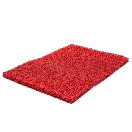 Πλαστικο Δαπεδο Spaghetti 12Mm Red 1.22M Newplan