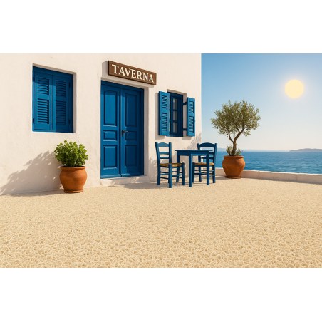 Πλαστικο Δαπεδο Spaghetti 12Mm White 1.22M Newplan