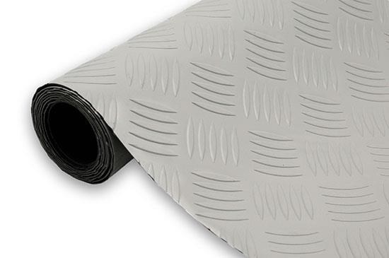 Πλαστικο Δαπεδο Λαμαρινα 1.5Mm Lt.Grey 2M Newplan