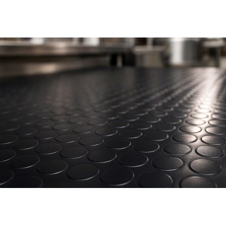 Πλαστικο Δαπεδο Ταπα 2Mm Black 2Μ Newplan