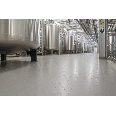 Πλαστικο Δαπεδο Ταπα 1.5Mm L.Grey 2Μ Newplan