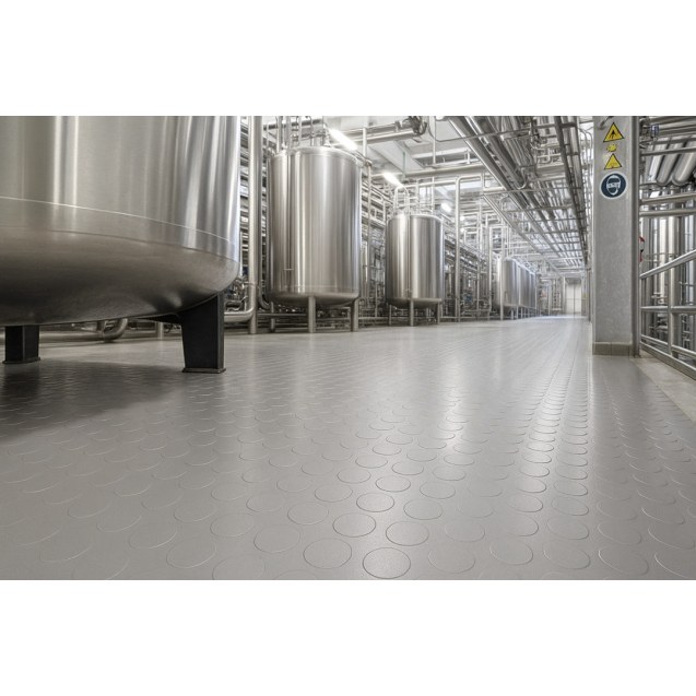 Πλαστικο Δαπεδο Ταπα 2Mm L.Grey 2Μ Newplan