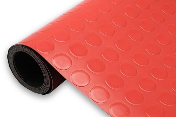 Πλαστικο Δαπεδο Ταπα 1Mm Red 2Μ Newplan