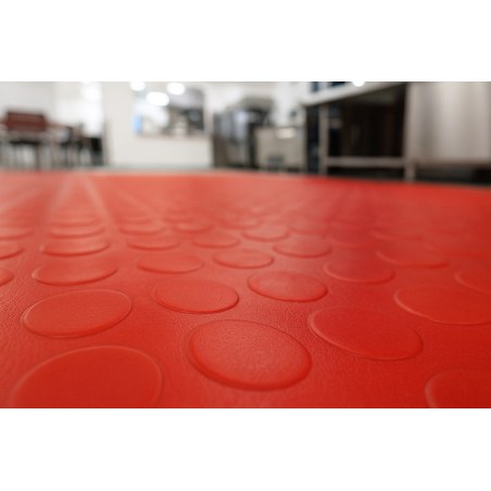 Πλαστικο Δαπεδο Ταπα 1Mm Red 2Μ Newplan