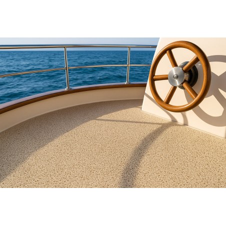 Πλαστικο Δαπεδο Spaghetti 15Mm Beige 1.22M Newplan