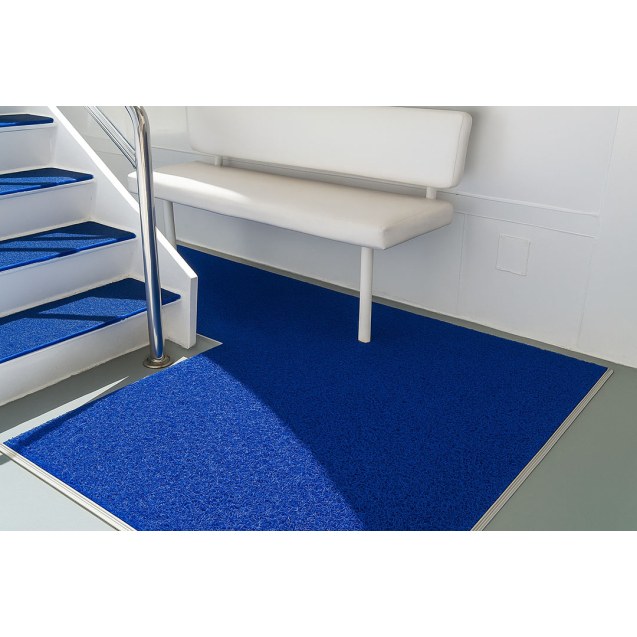 Πλαστικο Δαπεδο Spaghetti 15Mm Blue 1.22M Newplan