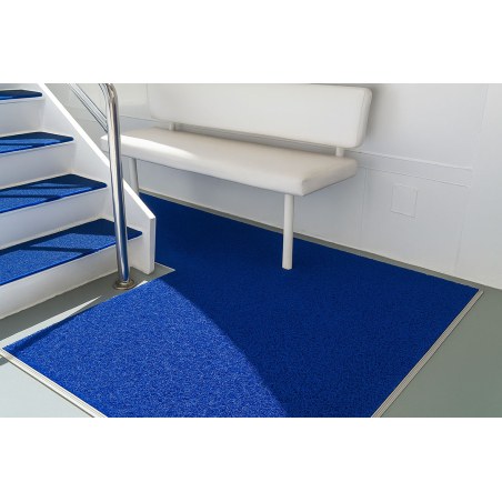 Πλαστικο Δαπεδο Spaghetti 15Mm Blue 1.22M Newplan