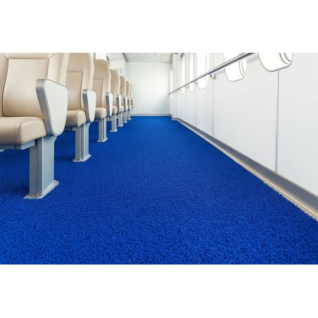 Πλαστικο Δαπεδο Spaghetti 15Mm Blue 1.22M Newplan