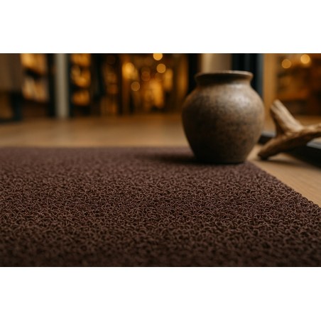 Πλαστικο Δαπεδο Spaghetti 15Mm Brown 1.22M Newplan