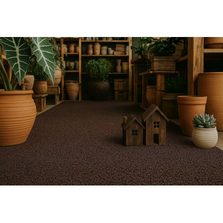 Πλαστικο Δαπεδο Spaghetti 15Mm Brown 1.22M Newplan