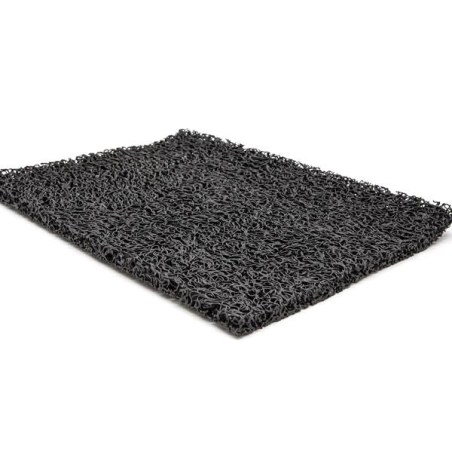 Πλαστικο Δαπεδο Spaghetti 15Mm Dark Grey 1.22M Newplan