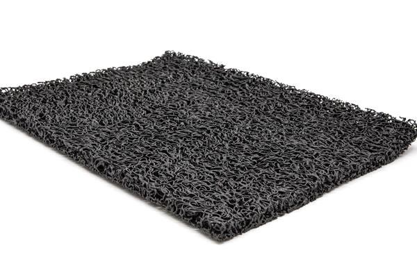 Πλαστικο Δαπεδο Spaghetti 15Mm Dark Grey 1.22M Newplan