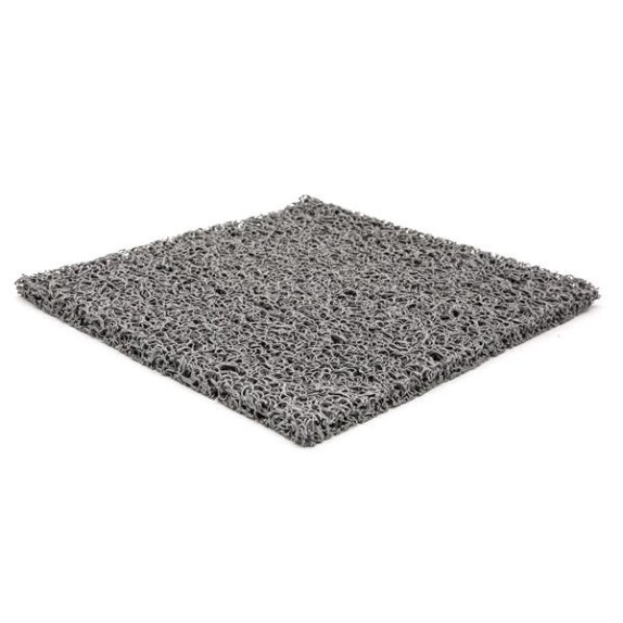 Πλαστικο Δαπεδο Spaghetti 15Mm Grey 1.22M Newplan