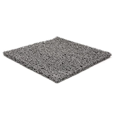 Πλαστικο Δαπεδο Spaghetti 15Mm Grey 1.22M Newplan