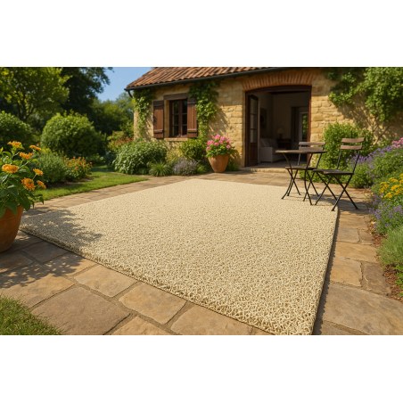 Πλαστικο Δαπεδο Spaghetti 15Mm White 1.22M Newplan