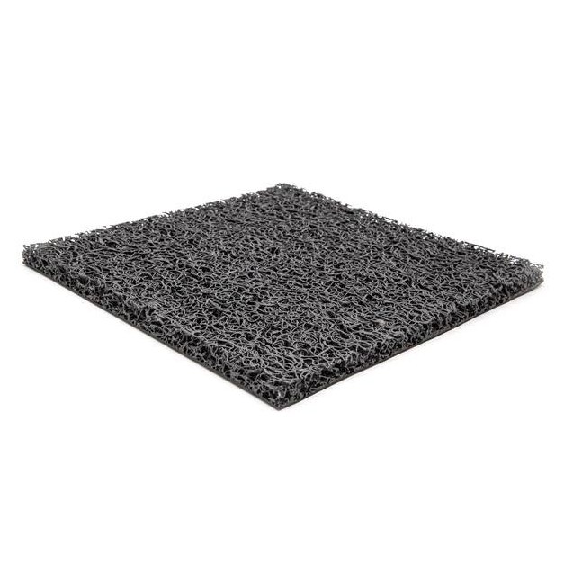 Πλαστικο Δαπεδο Spaghetti 17Mm Dark Grey 1.22M...