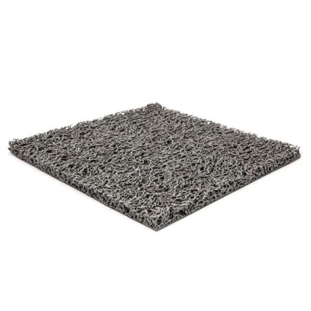 Πλαστικο Δαπεδο Spaghetti 17Mm Grey 1.22M Newplan