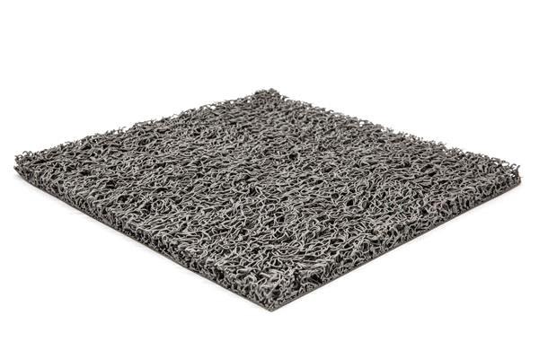 Πλαστικο Δαπεδο Spaghetti 17Mm Grey 1.22M Newplan