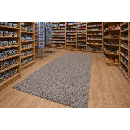 Πλαστικο Δαπεδο Spaghetti 17Mm Grey 1.22M Newplan