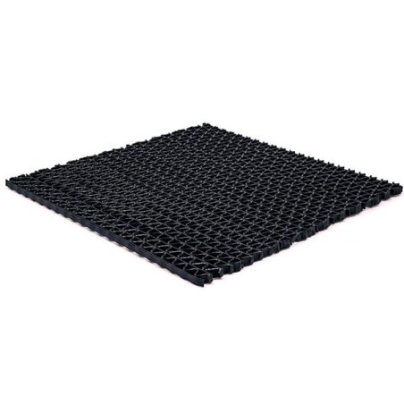 Πλαστικο Δαπεδο Zigzag Ματ 8Mm Black 1.20Μ Newplan