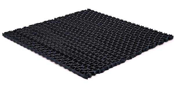 Πλαστικο Δαπεδο Zigzag Ματ 8Mm Black 1.20Μ Newplan