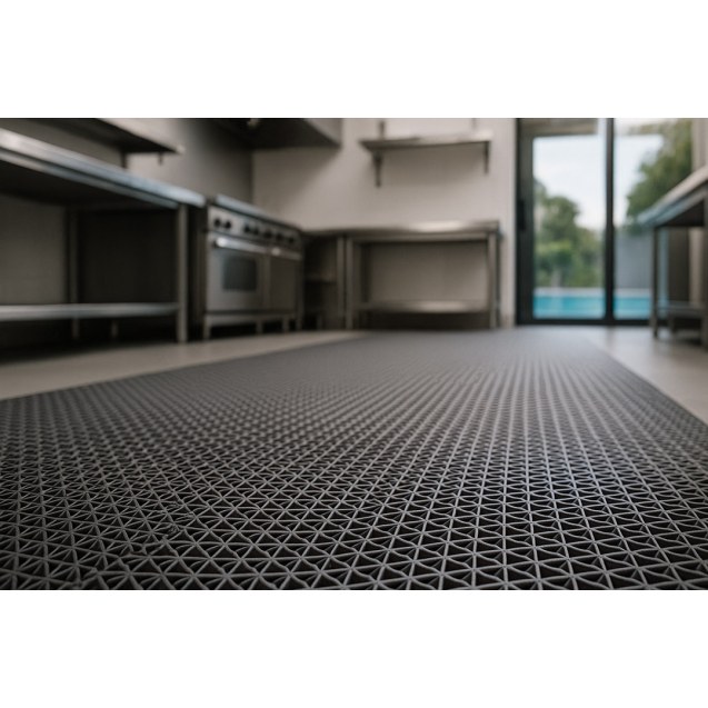 Πλαστικο Δαπεδο Zigzag Ματ 8Mm Grey 1.20Μ Newplan
