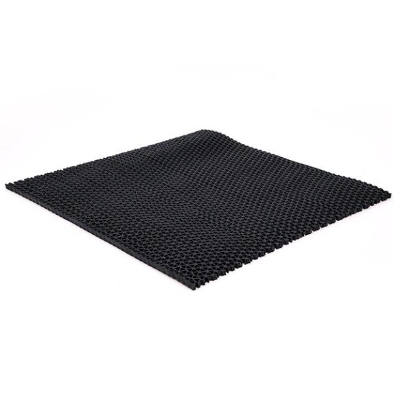 Πλαστικο Δαπεδο Zigzag Ματ 5Mm Black 1.20Μ Newplan