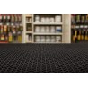 Πλαστικο Δαπεδο Zigzag Ματ 5Mm Black 1.20Μ Newplan