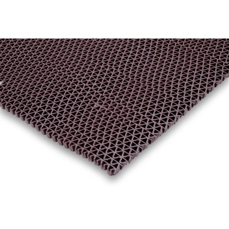 Πλαστικο Δαπεδο Zigzag Ματ 5Mm Brown 1.20Μ Newplan