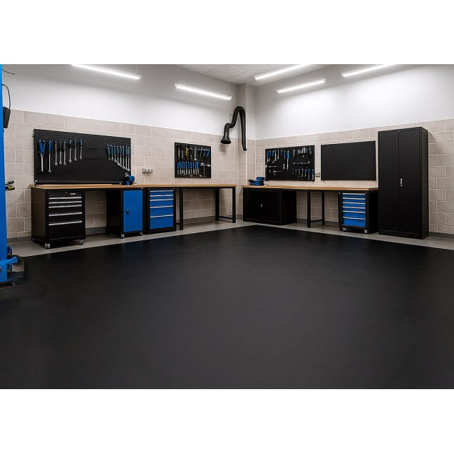 Δαπεδο Καουτσουκ 9000 3Mm Flat Λειο 1.5Μ Newplan