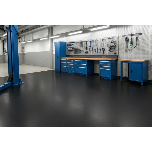 Δαπεδο Καουτσουκ 9000 3Mm Flat Λειο 1.5Μ Newplan