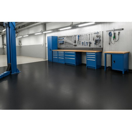 Δαπεδο Καουτσουκ 9000 3Mm Flat Λειο 1.5Μ Newplan