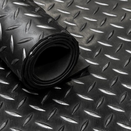 Δαπεδο Καουτσουκ 9001 3Mm Diamond Κριθαρακι 1.2Μ Newplan